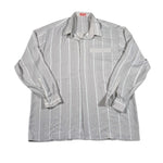 Vintage 60's Vietnamese Silk Button Up Shirt