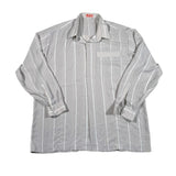 Vintage 60's Vietnamese Silk Button Up Shirt