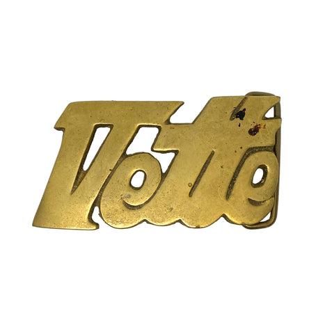 Gold 'Vette' emblem on a white background