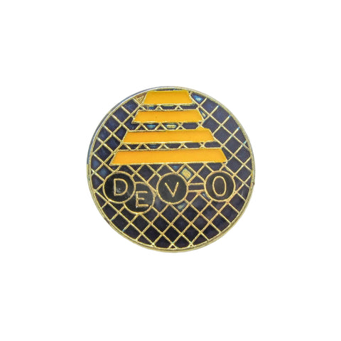 Vintage 70's DEVO Lapel Pin New Wave Band Enamel Logo – CobbleStore Vintage