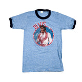 Vintage 70's Elvis in Concert Tri-Blend Ringer T-Shirt