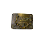Vintage 70's NRA Shooting Heritage Hunting Belt Buckle