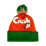 Vintage 70's Orange Crush Pom Beanie