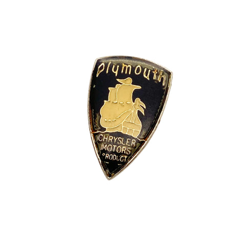 Vintage 70's Plymouth Chrysler Motors Enamel Pin