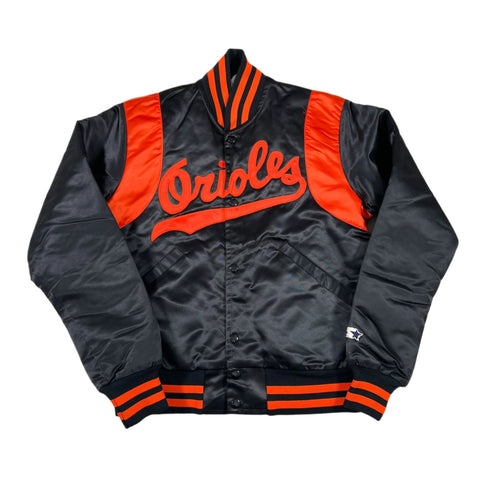 Vintage 80's Baltimore Orioles Starter Coaches Jacket
