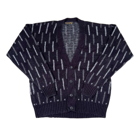 Vintage 80’s Bay Trading Co. USA Knit Cardigan Sweater