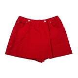 Red skirt on a white background