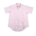 Vintage 80's Brooks Brothers Pink BrooksGate Short Sleeve Button Shirt
