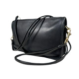 Vintage 80's Coach Basic Bag 5839 Black Leather Purse