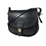 Vintage 80's Coach Crossbody Rambler Purse Black Bag