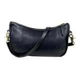 Vintage 80's Coach Swinger Bag 8930 Black Leather Purse