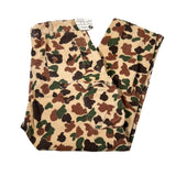 Vintage 80's Duxbak Duck Camo Fleece Hunting Cargo Pants