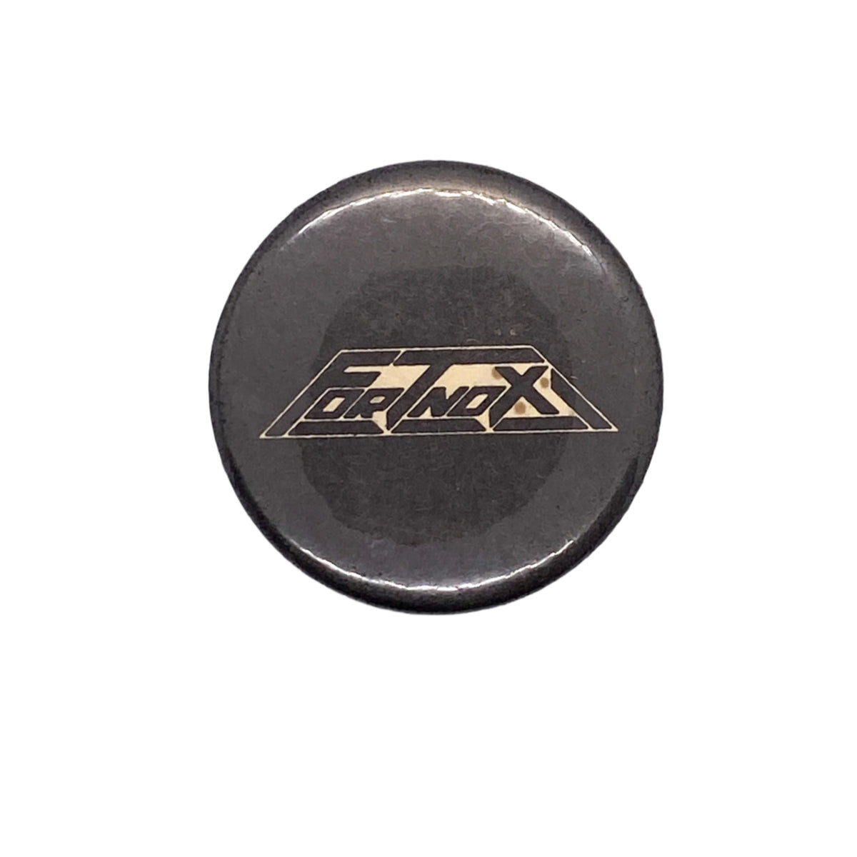 Vintage 80's Fortnox Heavy Metal Band Button Pin-Back Button ...
