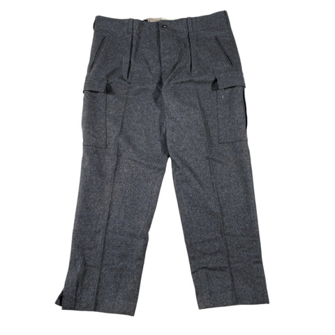 Vintage 80's German Military Wool Cargo Pants