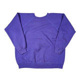Vintage 80’s Hanes Made in USA Purple Crewneck Sweatshirt