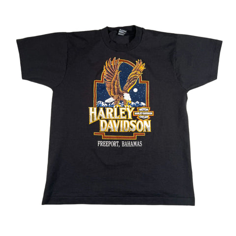 Vintage 80's Harley Davidson Eagle Bahamas T-Shirt