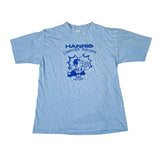 Light blue t-shirt with Harris Computer Systems logo on a white background