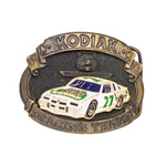 Vintage 80's Kodiak Racing Team #27 NASCAR Belt Buckle