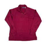Vintage 80's Lands' End Long Sleeve Rugby Shirt