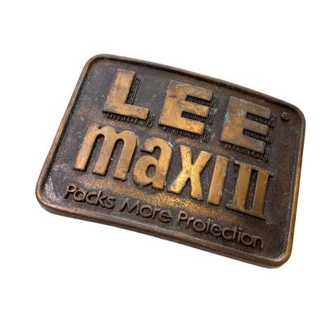Vintage 80's Lee Maxi II Belt Buckle