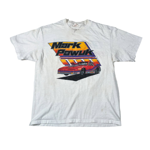 Vintage 80's Mark Pawuk Drag Racing EMPACO Promo T-Shirt