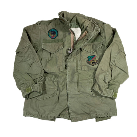 Vintage 80's OG-107 Military Field Jacket