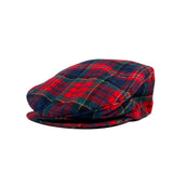 Vintage 80's Pendleton USA Tartan Wool Snap Brim Ivy Hat