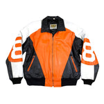 Vintage 80's Phase 2 8-Ball Puddy Leather Jacket