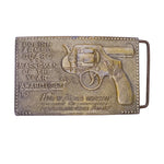 Vintage 80's Polish Armed Guard Marksman Award Belt Buckle