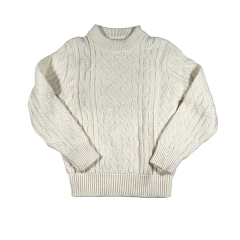 Vintage 80's Prego Wool Fisherman Sweater
