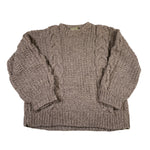 Vintage 80's Rey Wear Thick Fisherman Wool Sweater