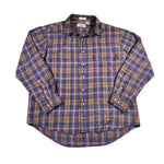 Vintage 80's Sears Roebuck Plaid Flannel Shirt
