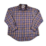 Vintage 80's Sears Roebuck Plaid Flannel Shirt