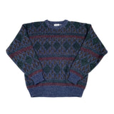 Vintage 80's Sears Western Pattern Crewneck Sweater