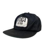 Vintage 80's WXGI AM 950 Richmond Country Radio Promo Hat