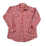Vintage 80’s Woolrich Red Buffalo Check Flannel Shirt