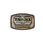 Vintage 80's Yukon Jack Canadian Whisky Belt Buckle