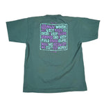 Vintage 90’s Aloré Environmental Quote Graphic T-Shirt