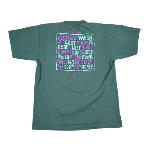 Vintage 90’s Aloré Environmental Quote Graphic T-Shirt