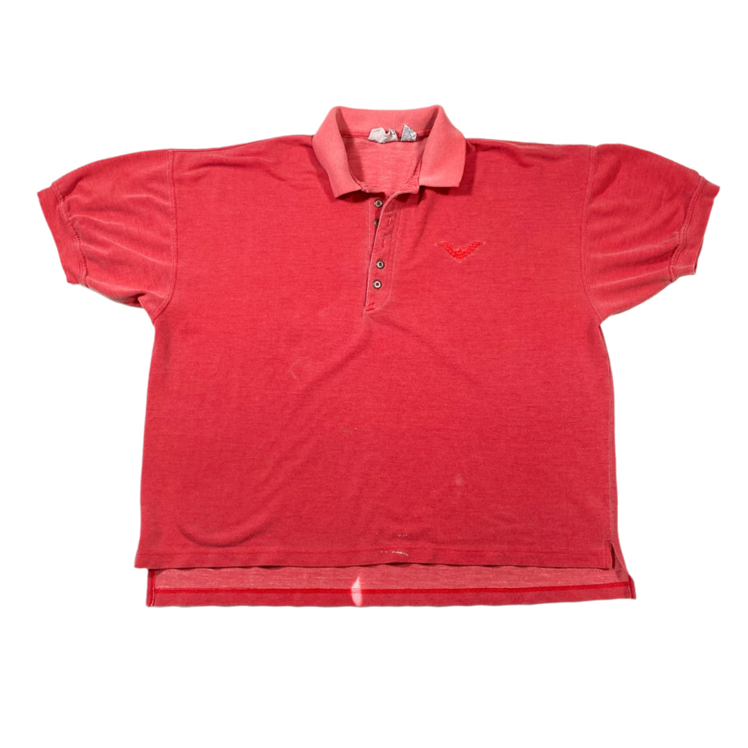Vintage 90's BBK Embroidered Logo Boxy Polo Shirt