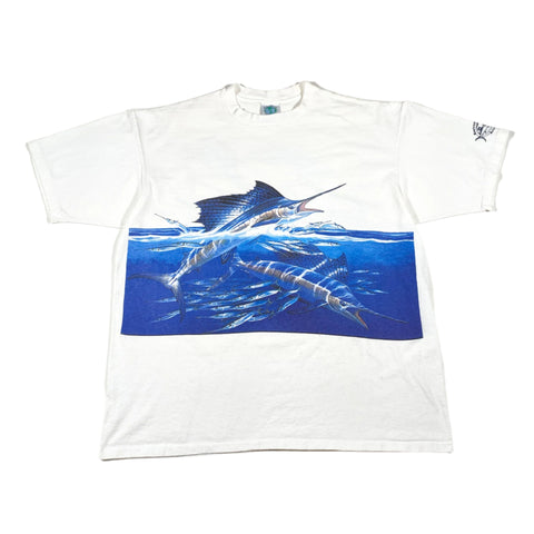 Vintage 90's Bluewater Game Spearfish T-Shirt