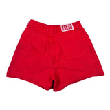 Vintage 90’s Bongo Red High-Waisted USA MAde Denim Shorts