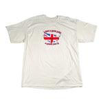 Vintage 90's British Comedy on Public TV USA Map Graphic T-Shirt