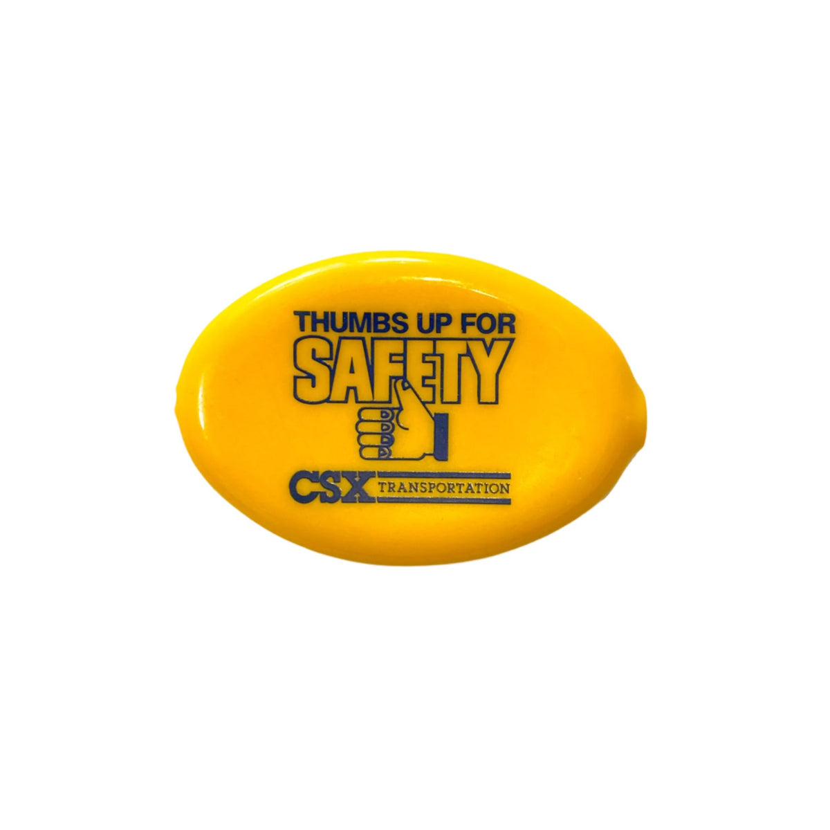 Vintage 90's CSX Railroad Thumbs Up for Safety Coin Purse – CobbleStore ...