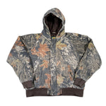 Vintage 90's Cabela's Realtree Camo Hooded Jacket