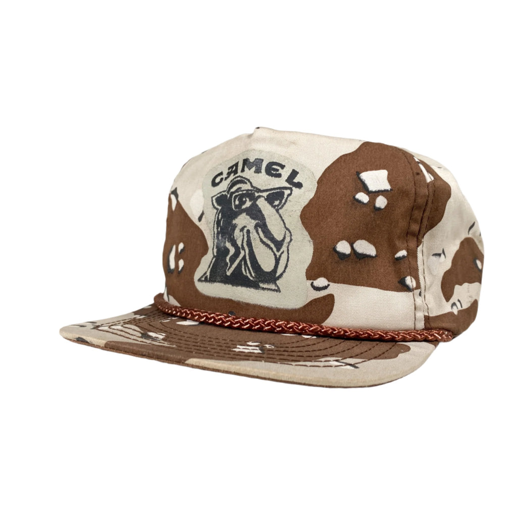 Vintage 90's Camel Cigarettes Camo Hat – CobbleStore Vintage