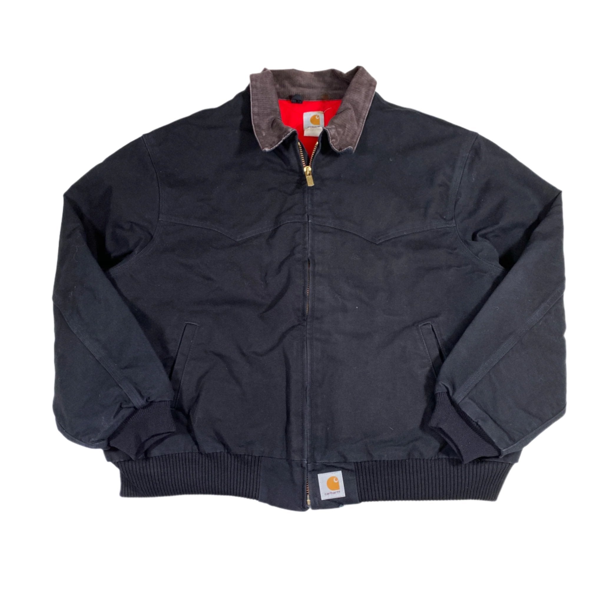 80s Carhartt Santa Fe Jacket Black Made in U.S.A. 80年代