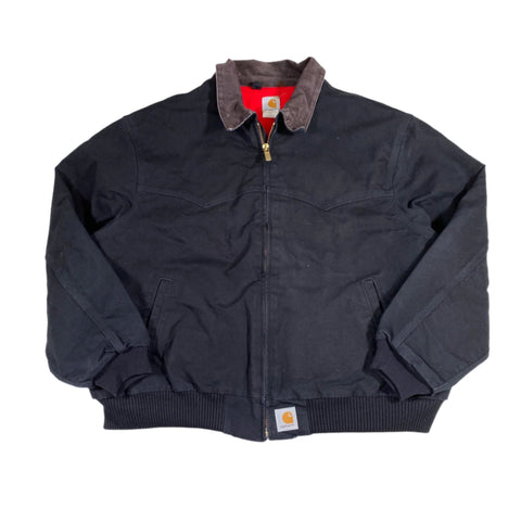 Vintage 90's Carhartt Santa Fe Black Jacket