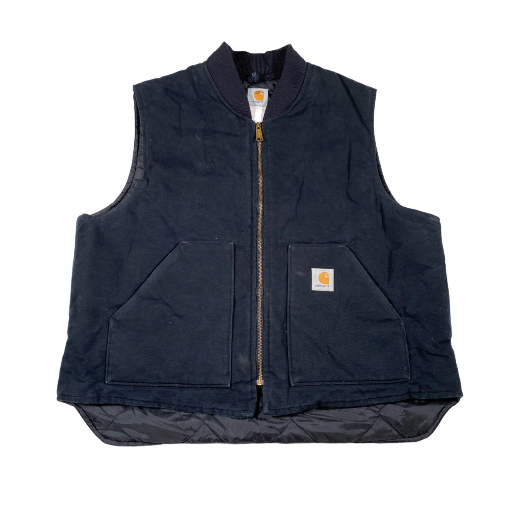【１着でも送料無料】 Vintage Vintage CobbleStore – Vest Carhartt 90's トップス