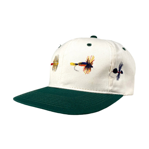 Vintage 90's Check Your Fly Fishing Hat
